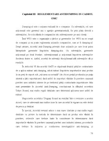 Reglementari Antidumping in Cadrul OMC - Pagina 1