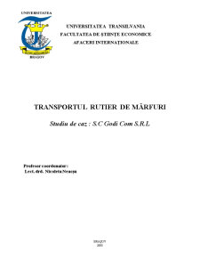 Transporturi Internaționale - Pagina 1