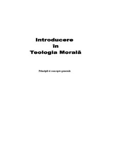 Teologie Morală - Pagina 1