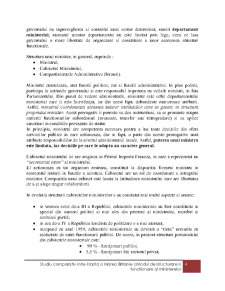 Modul de structurare și funcționare al ministerelor - studiu comparativ între Franța și Marea Britanie - Pagina 4