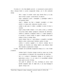 Managementul Strategic în Cadrul Hotelului Majestic - Pagina 41