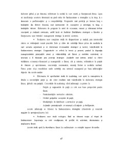 Managementul Strategic în Cadrul Hotelului Majestic - Pagina 47