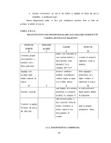 Managementul Strategic în Cadrul Hotelului Majestic - Pagina 57