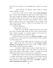 Managementul Strategic în Cadrul Hotelului Majestic - Pagina 79