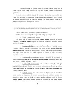 Managementul Strategic în Cadrul Hotelului Majestic - Pagina 80