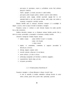 Managementul Strategic în Cadrul Hotelului Majestic - Pagina 82