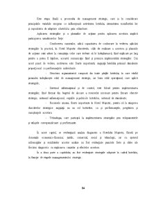 Managementul Strategic în Cadrul Hotelului Majestic - Pagina 84