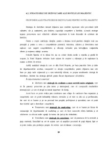Managementul Strategic în Cadrul Hotelului Majestic - Pagina 89