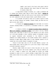 Managementul Strategic în Cadrul Hotelului Majestic - Pagina 91