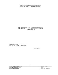 Proiect statistică - Pagina 1