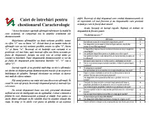 Chestionar Caracterologic - Pagina 1