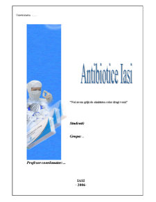 Antibiotice Iași - Pagina 1