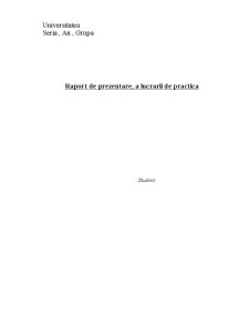 Raport de practică la Banca de Economii - Pagina 1