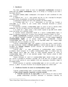 Modelul European al Controlului Constitutionalitatii Legilor - Caracteristici - Pagina 2