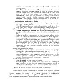 Modelul European al Controlului Constitutionalitatii Legilor - Caracteristici - Pagina 3