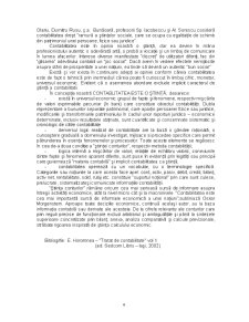Statutul Contabilității în Procesul General al Cunoașterii - Pagina 4