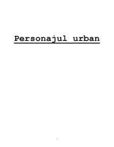 Personajul Urban - Pagina 1