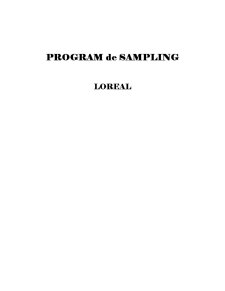 Program de Sampling - Loreal - Pagina 1