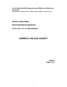 Râmnicu Vâlcea County - Pagina 1