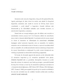 Limba română contemporană - semantică lexicală - Pagina 2