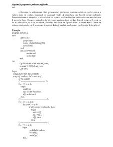 Algoritmi și Programe de Prelucrare a Fișierelor - Pagina 2