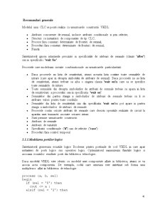 Reguli de Modelare în VHDL a Sistemelor Digitale - Pagina 3
