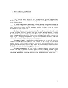 Analiza și proiectarea unui sistem informatic pentru încheierea contractelor de prestări servicii a unei clinici medicale - Pagina 3