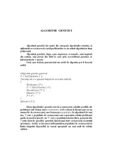 Algoritmi Genetici - Pagina 1