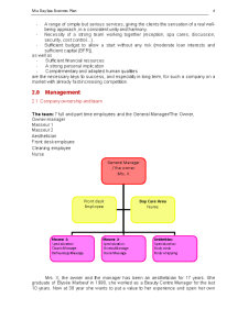 Spa Business Plan - Pagina 4