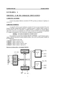 Circuitul Z - 80 PIO - Pagina 1