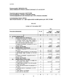 Auditul Imobilizarilor Corporale in Cadrul Firmei Metropol SRL - Pagina 1