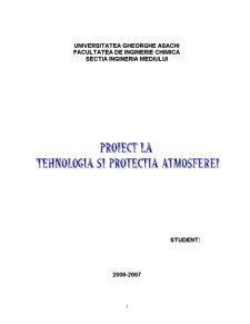 Tehnologia protecției atmosferei - Pagina 1