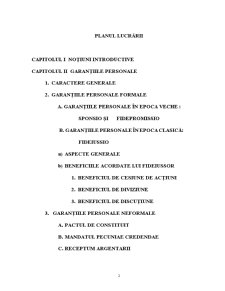 Garanțiile Personale și Reale în Sistemul Dreptului Roman - Pagina 2