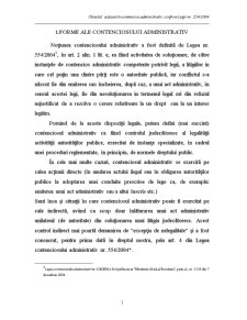 Obiectul acțiunii în contencios administrativ conform legii 554-2004 - Pagina 1