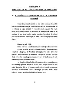 Fundamentarea strategiei de piață a SC Tabco Campofrio SA Tulcea - Pagina 4