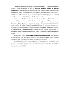 Diagnosticarea viabilității economice și manageriale la Primăria Tulcea - Pagina 3