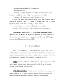 Plan de Afaceri - SC Monandre SRL - Birou de Traduceri Legalizate - Pagina 5