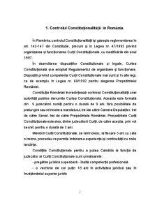 Curtea Constitutionala a Romaniei - Pagina 2