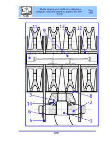 Studiu asupra unei Mufle de Susținere a Cârligului unui Pod Rulant cu Sarcina de 10tf - Pagina 1