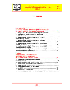 Studiu privind Modernizarea Utilajului - Mașină de Frezat Fu 350 X 1850 - Pagina 3