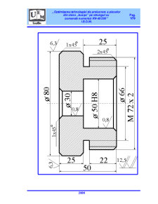 Optimizarea tehnologiei de prelucrare a pieselor din clasa bucșe pe strungul cu comandă numerică RN 40-200 - Pagina 1