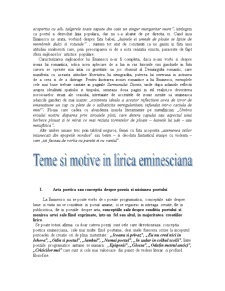 Eminescu - Teme și Motive Literare - Pagina 4