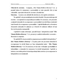 Managementul remunerării personalului în cadrul întreprinderii mixte - Efes Vitanta Moldova Brewery SA - Pagina 5