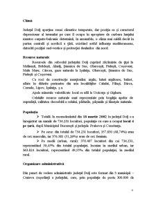 Strategia și Programul Consiliului Județean Dolj de Dezvoltare economico-socială a Județului Dolj 2005 - 2008 - Pagina 4