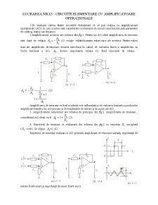 Dispozitive și Circuite Electronice L2 - Pagina 1