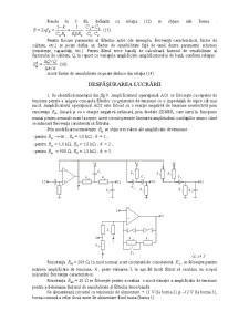 Filtre Active cu Amplificatoare Operaționale - Pagina 4