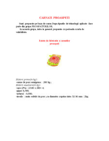 Tehnologia de Fabricare a Carnatilor Proaspeti - Pagina 3