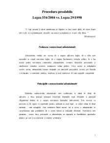 Procedură prealabilă legea 554-2004 vs legea 29-1990 - Pagina 2