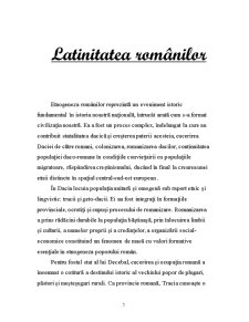 Latinitate și dacism - marii cronicari români - Pagina 5