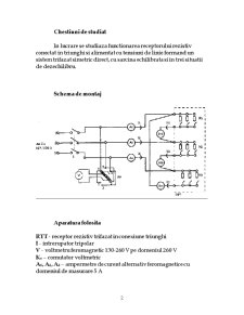 Studiul unui Receptor Trifazat cu Conexiune în Triunghi - Pagina 2